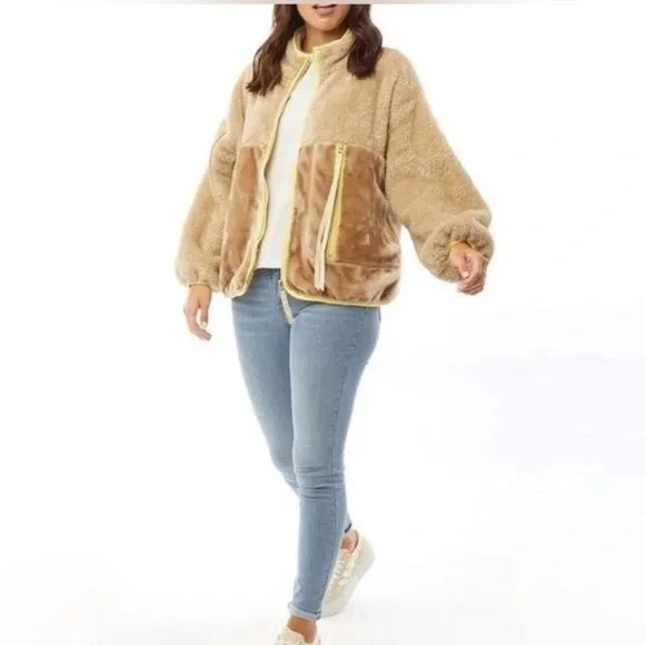 NWT UGG MARLENE SHERPA JACKET SZ XL - Picture 3 of 12